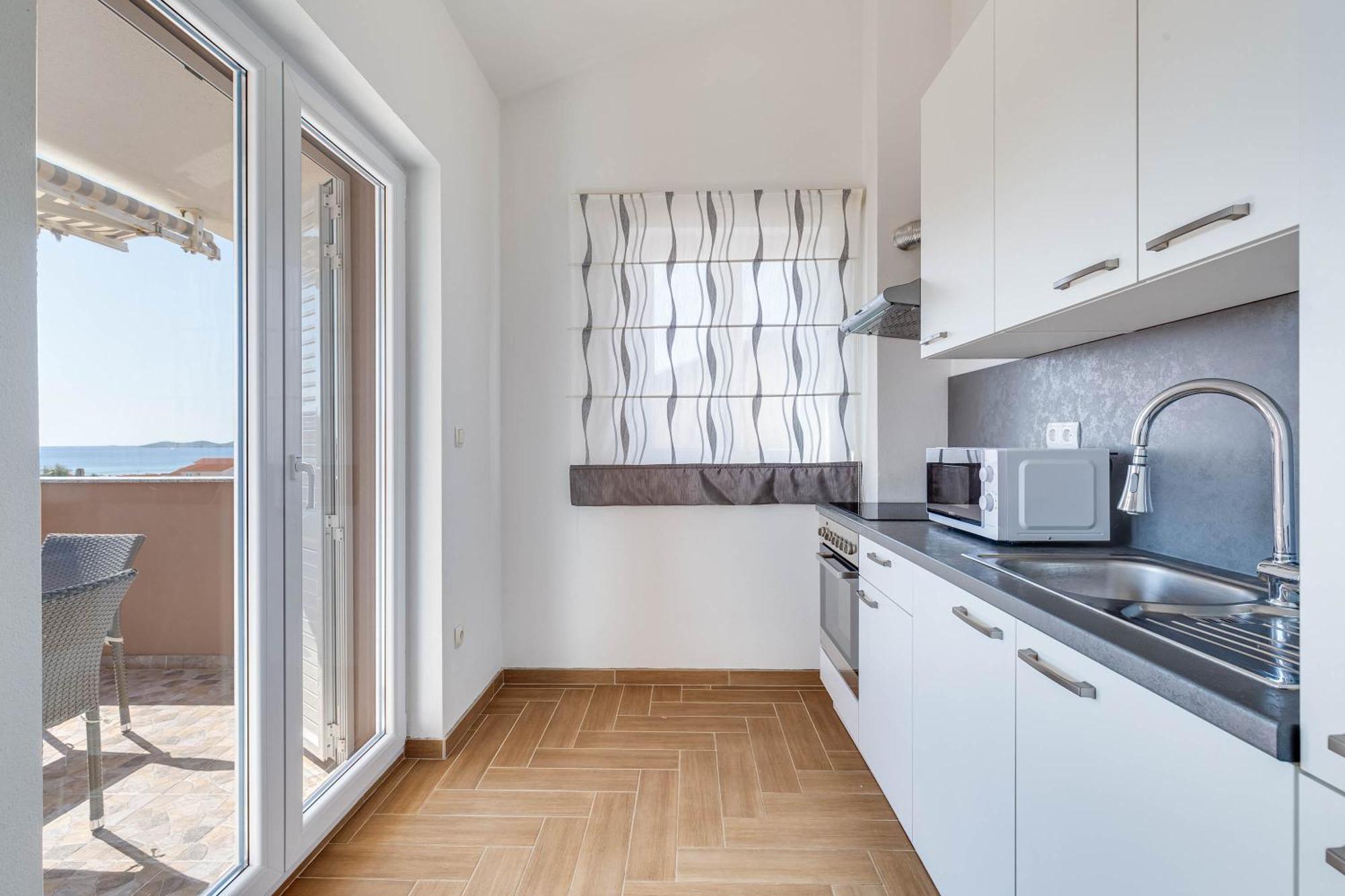Apartmani Pocrnic Pakoštane 外观 照片
